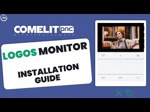 Comelit-Pac Logos Monitor Installation Guide | Traders Warehouse Security Distribution Group