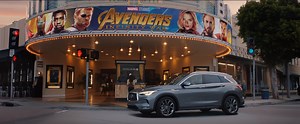 New Infiniti QX50 Makes Appearance in Marvel Studios' Avengers: Infinity Wars
