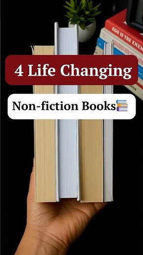 4 life-changing non-fiction books | Best books to read in 2025