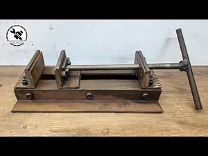 Budling a Drill Press Vise From Junk!