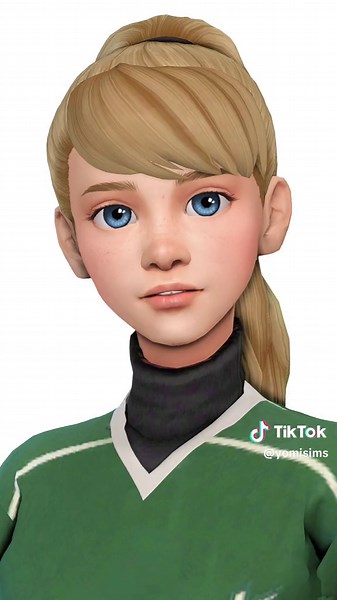 Creating Riley Sim in The Sims 4: Inside Out Theme