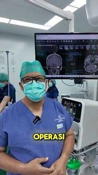 Operasi Tumor Otak teknik Minimal Invasif Keyhole Surgery dengan bantuan CUSA dan IOM