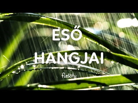 1 óra esőhangok, fehér zaj, jó alvás, relaxációs zene elalváshoz | Flexity