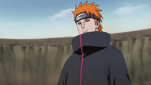 In what episode of 'Naruto: Shippuden' does Naruto fight Pain?