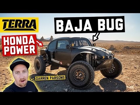 Honda Powered VW Baja Bug w/ Darren Parsons! | BUILT TO DESTROY