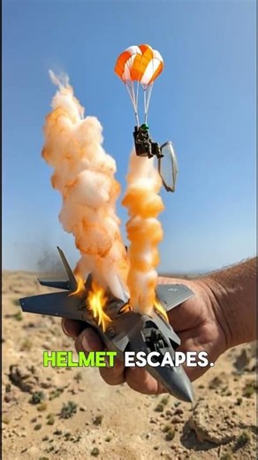 Ejecting from a $100M stealth jet in 0.5 seconds ⏱️ #shorts2026