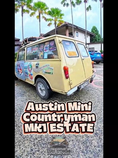RARE ALL-STEEL CLASSIC. ⚙️ Up Close with a 1960s Austin Countryman Estate