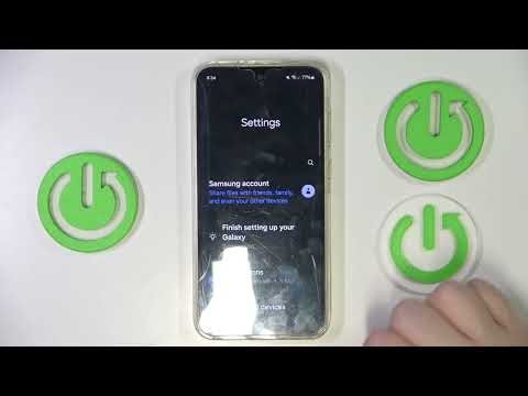 How to enable or disable the screen lock sound on a SAMSUNG Galaxy A35