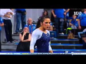 Angi Cipra (UCLA) 2016 Floor vs Utah 9.975