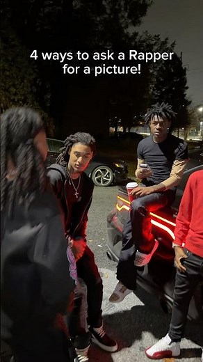 4 ways to ask a rapper for a picture Ft: Baby Kia😂😂 #mustwatch #shorts