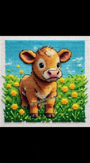 Animalitos bebes 🪡🐣😍 | Bordados: Punto de Cruz