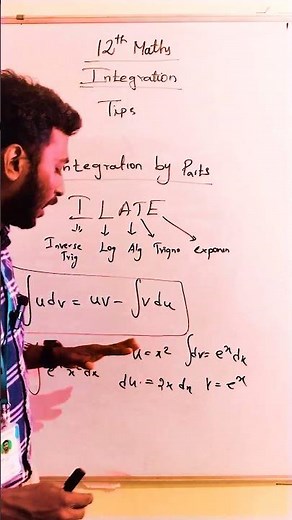 What Integration of By Parts in Tamil Explantion With Answer
