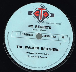 The Walker Brothers - No Regrets