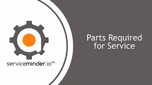 Parts Required for Service
