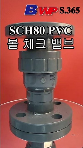 SCH80 PVC 볼 체크 밸브 후랜지 타입. PVC ANSI 볼 체크 밸브 (F).허쉬. SCH80 PVC Ball Check Valve (F). HERSHY. BWP