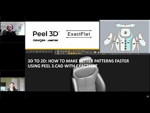 3D to 2D How to make better patterns faster using Peel CAD with ExactFlat