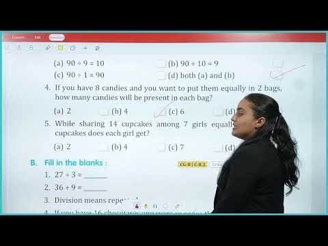 Math Class 2 | Chapter 6 – Division | Exercise | All Questions Answers