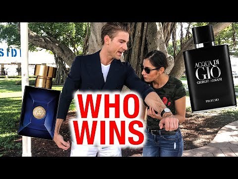 Versace Dylan Blue VS Acqua Di Gio Profumo Giorgio Armani