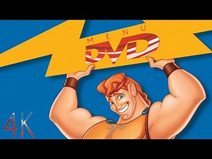 Menu de DVD-Hércules (De 1997) Em 4K