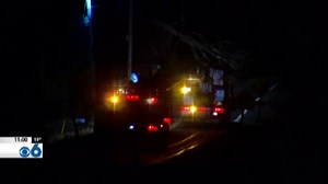 Downed lines lead to power outage, road closures