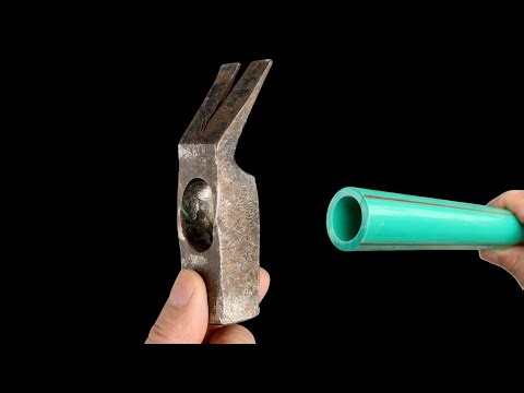 How to use a quality hammer made from PVC pipe. How to use hammer