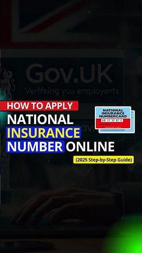 How to Apply for a National Insurance Number Online (2025 Rules)