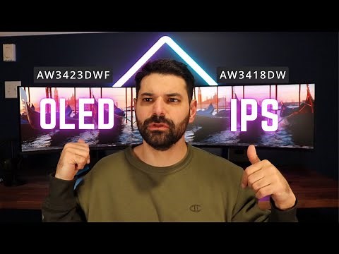 OLED vs IPS - Comparing the AW3423DWF & AW3418DW