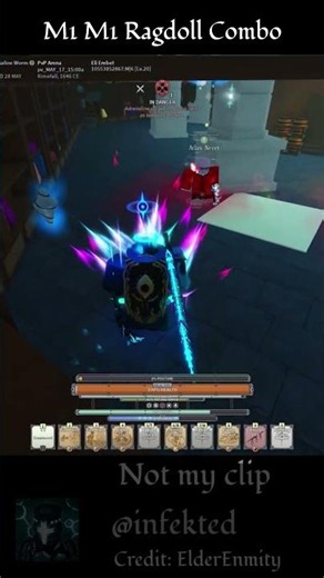 Pyre Keeper Combo so Cold.... #roblox #deepwoken #gaming