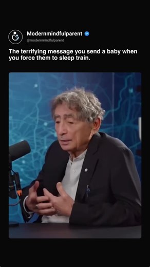 Follow @modernmindfulparent for more real honest parenting truths🌱 “If you ignore a baby’s cry, you’re teaching independence.” Sounds familiar? 👀 Here’s the part nobody tells you… Truth bomb 💣: Babies don’t cry to manipulate. They cry to survive. An infant doesn’t have the ability to “self-soothe” or feel connected from a distance. Adults can hold love in their hearts. Babies can’t. For them, connection is physical being held, heard, responded to. When a baby cries and no one comes, the messa