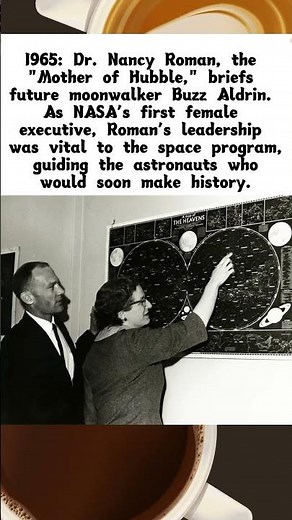 The Mother of Hubble & The Moonwalker: Nancy Roman Briefs Buzz Aldrin (1965)