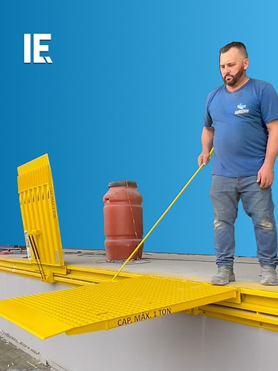 Safe Loading and Unloading at Docks with Loading Plates