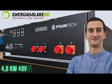Pylontech US5000 - Pura potenza al servizio del tuo fotovoltaico!