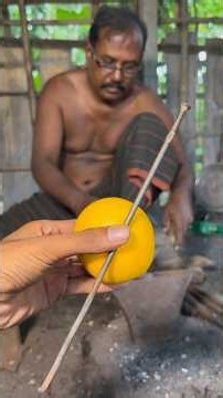 How to Make a Fruit Knife from Discarded Iron | Metal Recycling DIY