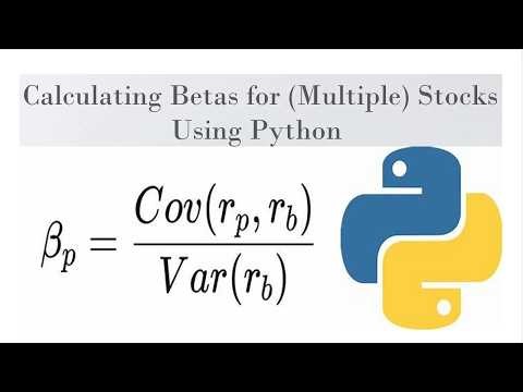 Calculating Beta for (several) Stocks using Python