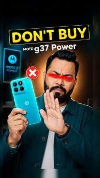 DON'T BUY Motorola g37 power review || Best phone under 15000 in 2026 || Moto g37 power review ||