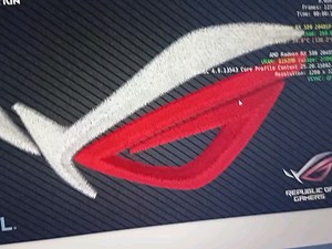 华硕rx580故障问题演示