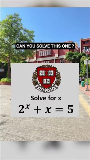 Solve if you can ?