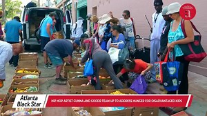 2.6K views · 68 reactions | Grammy nominated Hip-hop artist, Sergio “Gunna” Kitchens teamed up with Goodr CEO and founder, Jasmine Crowe, to address food insecurity at a Fulton County, Georgia, middle school. | Atlanta Black Star | Facebook