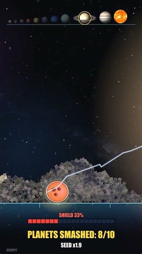 Can Seed smash the SUN? ☀️ every planet is BIGGER