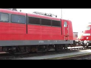 Railion Elektrolokomotive der DB Baureihe 151