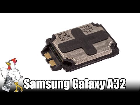 Guía del Samsung Galaxy A32: Cambiar altavoz