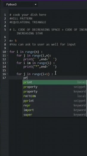 Equilateral Triangle #python #pythonprojects #pythonprojectsforbeginners #pythonprogramming #coding