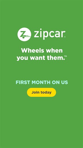 The plan? Play it by ear. Your car? Right around the corner. Book a Zipcar and hit the road in minutes. | Zipcar