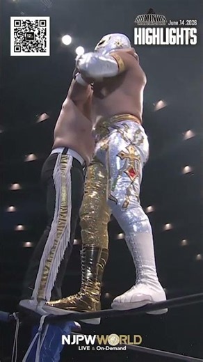 新日本プロレス『DOMINION 6.14 in OSAKA-JO HALL』(6.14) ハイライト #shorts