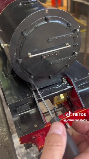 Live Steam Royal Scot Locomotive Steam Test Experience