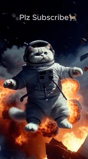 Cat Astronaut Lands On Alien Planet!