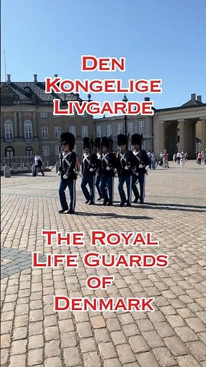 The Royal Life Guards of Denmark #travel #denmark