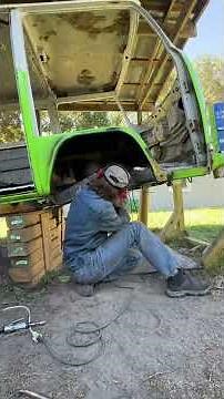 Restoring My VW Bus EVERY DAY! #day3 #restoration #builtnotbought