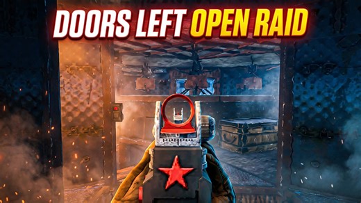 Epic raid: Looting owners too lazy to close their doors
