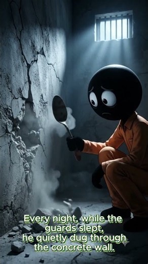 Stickman Escapes the World's Most Secure Prison! 😱 (Animated Story) #animation